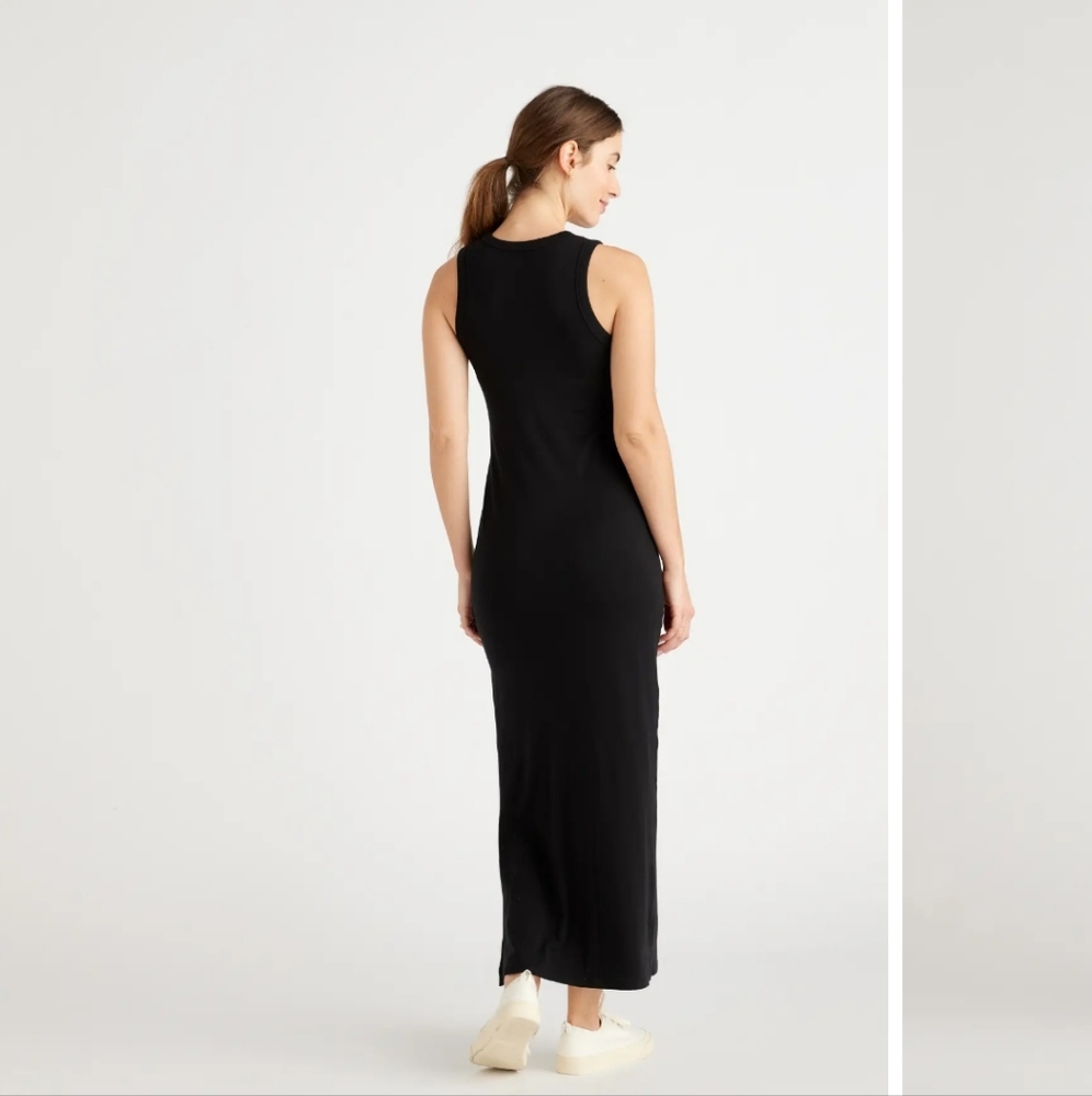 New Quince Tensel Jersey Tank Maxi Dress - Picture 2 of 8